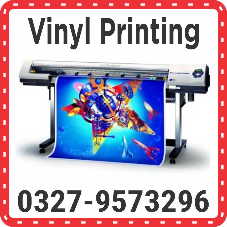 Vinyl Printing Online in Blue Area Islamabad & Rawalpindi.