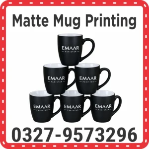Matte Mug Printing in Islamabad & Rawalpindi