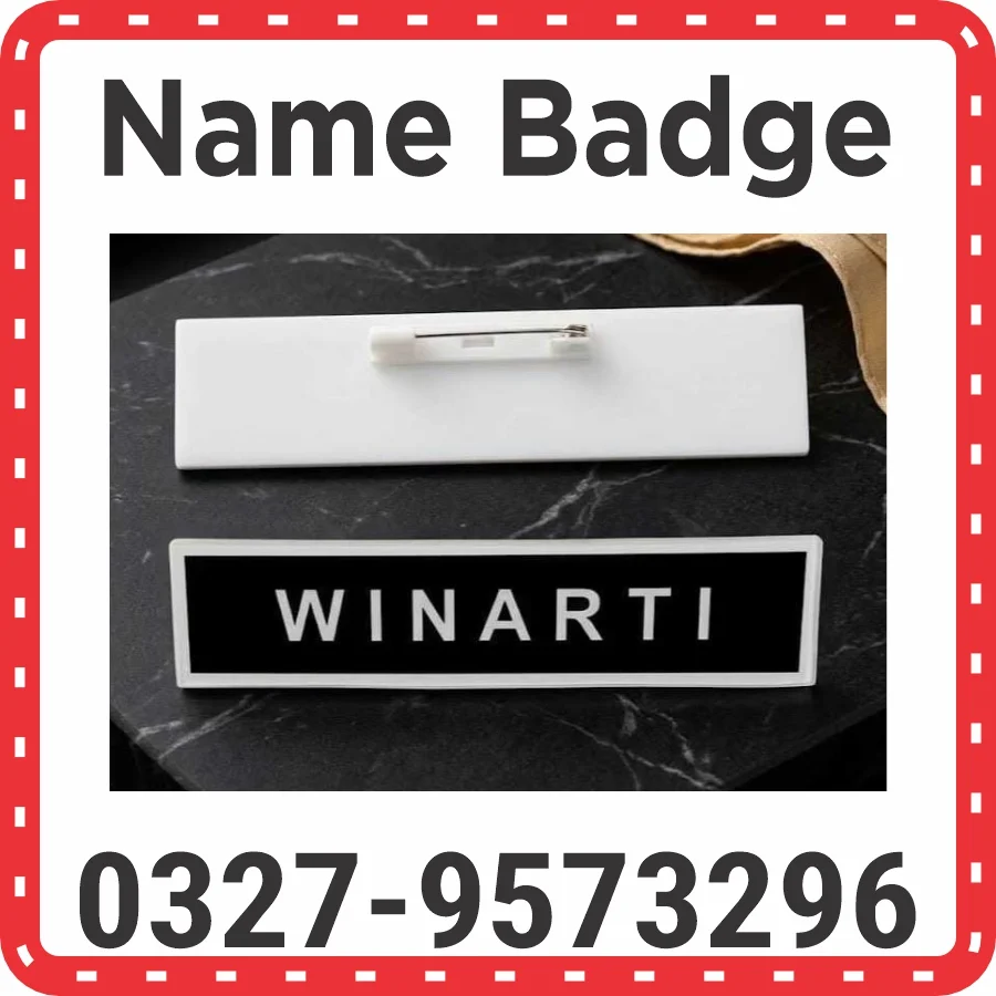 Name Badge Printing in Islamabad