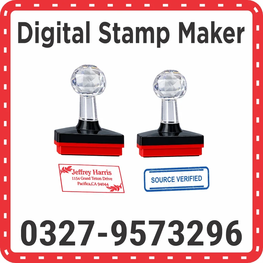Digital Stamp Making in Islamabad & Rawalpindi