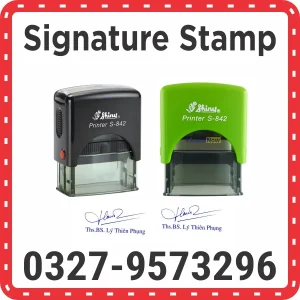 Signature Stamp Maker in Islamabad & Rawalpindi